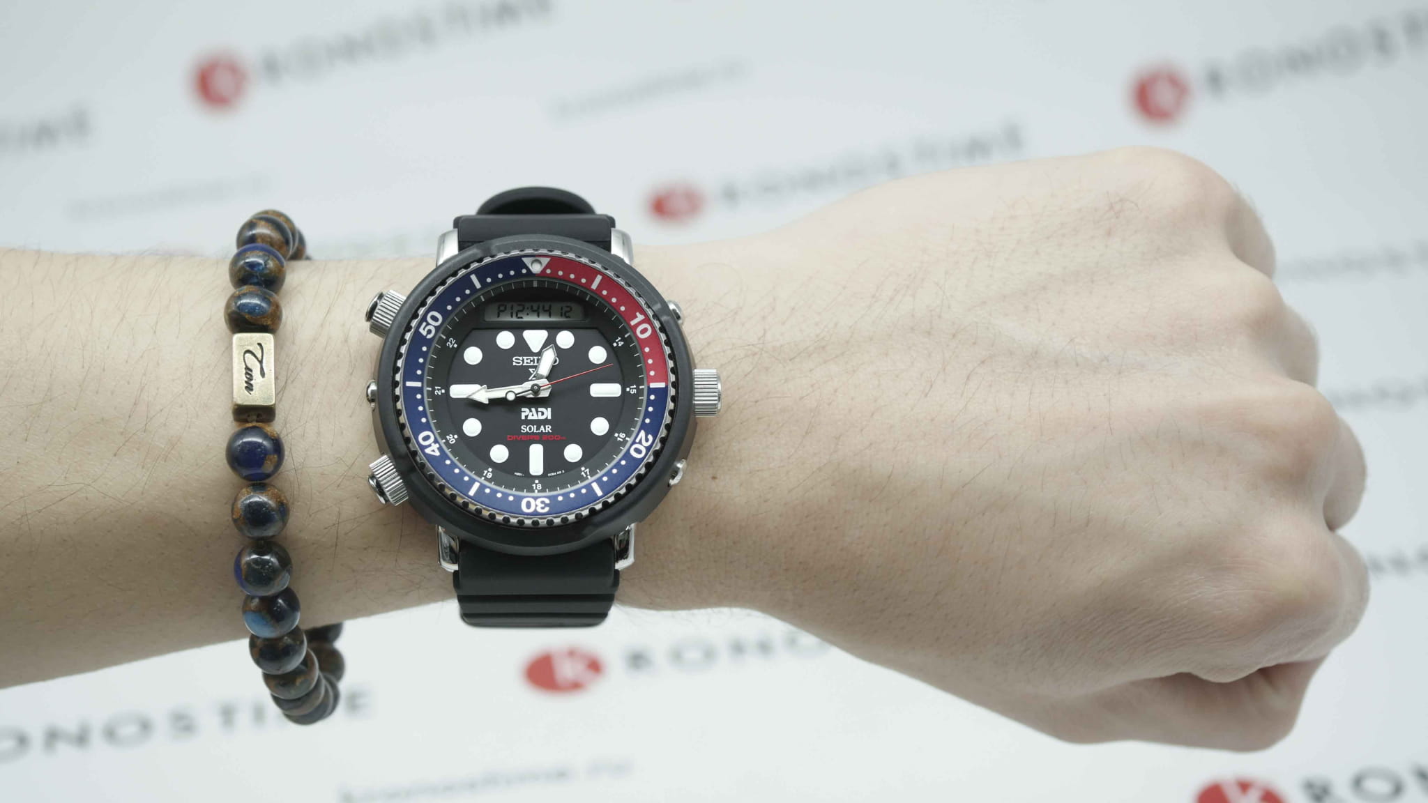 Оригинальные часы Seiko Seiko Prospex SNJ027P1 кварцевые калибр механизма h851 общий вид